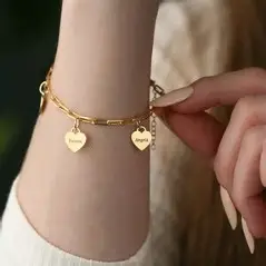 Lắc tay vàng nữ thiết kế sang trọng, tinh tế phù hợp với phái đẹp