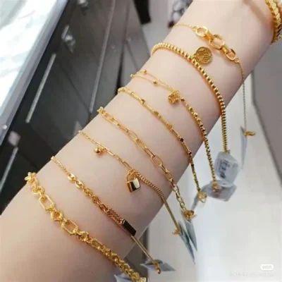 Những mẫu lắc tay vàng nữ đẹp và sang trọng